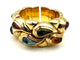 Bague 55 Chopard Casmir - Bague semi-rigide en or jaune 18K et pierres 58 Facettes