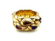Bague 55 Chopard Casmir - Bague semi-rigide en or jaune 18K et pierres 58 Facettes