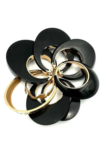 Bague 51 de Grisogono Jiya - Bague en or rose 18K et carbone 58 Facettes