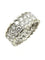 Bague 56.5 OJ Perrin - Bague en or blanc 18K, platine et diamants 3,20 ct 58 Facettes