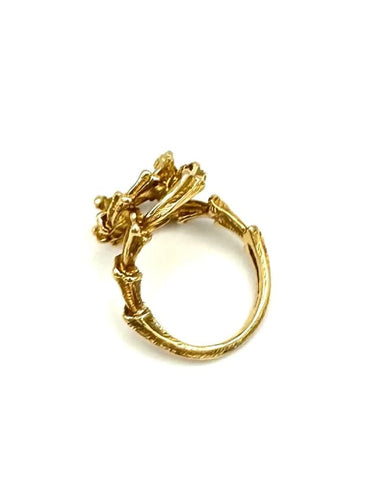 Bague 52 Gilbert Albert Multi-billes - Bague en or jaune 18K à billes interchangeables 58 Facettes