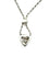 Collier Damiani - Collier cœur en or blanc 18K et diamants 58 Facettes