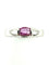 Bague 52 Chaumet Gioia - Bague en or blanc 18K et saphir rose 58 Facettes