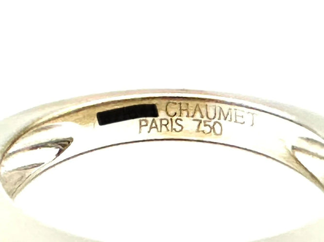 Bague 52 Chaumet Gioia - Bague en or blanc 18K et saphir rose 58 Facettes