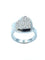Bague 54 Piaget - Bague cœur en or blanc 18K et diamants 58 Facettes