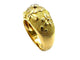 Bague 57 Van Cleef & Arpels - Bague jonc vintage en or jaune 18K et diamant 58 Facettes