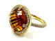Bague 54 Chaumet Attrape-moi si tu m'aimes - Bague en or jaune 18K citrine et diamants 58 Facettes