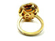 Bague 54 Chaumet Attrape-moi si tu m'aimes - Bague en or jaune 18K citrine et diamants 58 Facettes