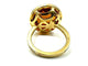 Bague 54 Chaumet Attrape-moi si tu m'aimes - Bague en or jaune 18K citrine et diamants 58 Facettes