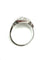Bague 58 Bague Art déco géométrique en platine et diamants 58 Facettes