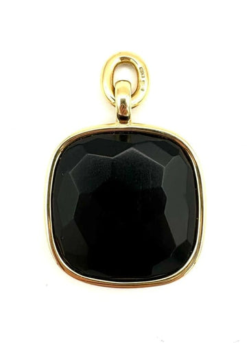 Pendentif Pomellato Victoria - Pendentif en or jaune 18K et jais 58 Facettes