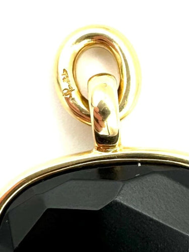 Pendentif Pomellato Victoria - Pendentif en or jaune 18K et jais 58 Facettes