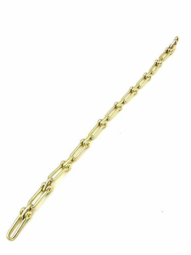 Bracelet FRED - Bracelet vintage en or jaune 18K 58 Facettes