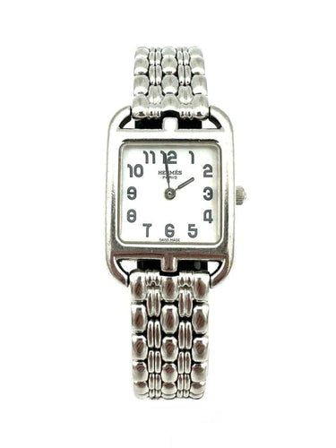 Montre Hermès Cape Cod - Montre dame en or blanc 18K 58 Facettes
