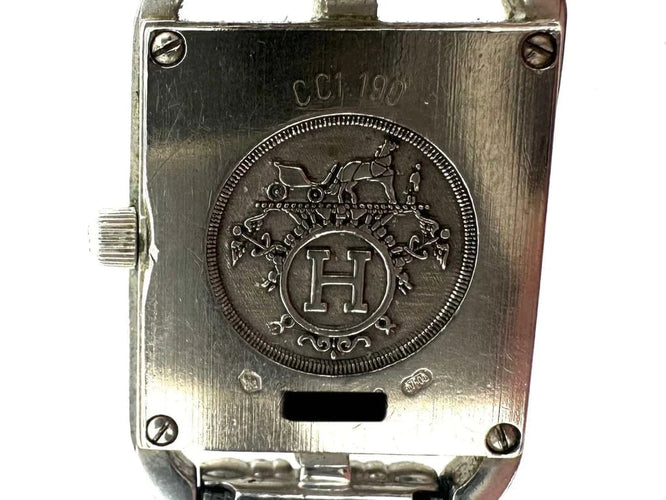 Montre Hermès Cape Cod - Montre dame en or blanc 18K 58 Facettes