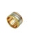 Bague 54 Boucheron Quatre - Bague en or jaune, blanc et rose 18K 58 Facettes