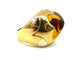 Bague 52 BVLGARI Pyramide - Bague en or jaune et blanc 18K avec citrine 58 Facettes