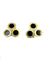 Boucles d'oreilles Bvlgari BVLGARI-BVLGARI - Boucles d'oreilles clips en or jaune 18K et onyx 58 Facettes