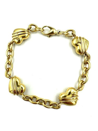 Bracelet Tiffany & Co. - Bracelet vintage en or jaune 18K 58 Facettes