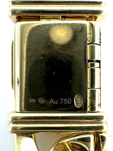 Montre Chanel Première chaîne gourmette - Montre en or jaune 18K et diamants 58 Facettes