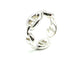 Bague 51 Hermès Chaîne d’ancre enchaînée - Bague en argent 925 58 Facettes