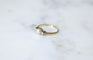 Bague 59 Bague ancienne perle fine et diamants sur or et platine 58 Facettes