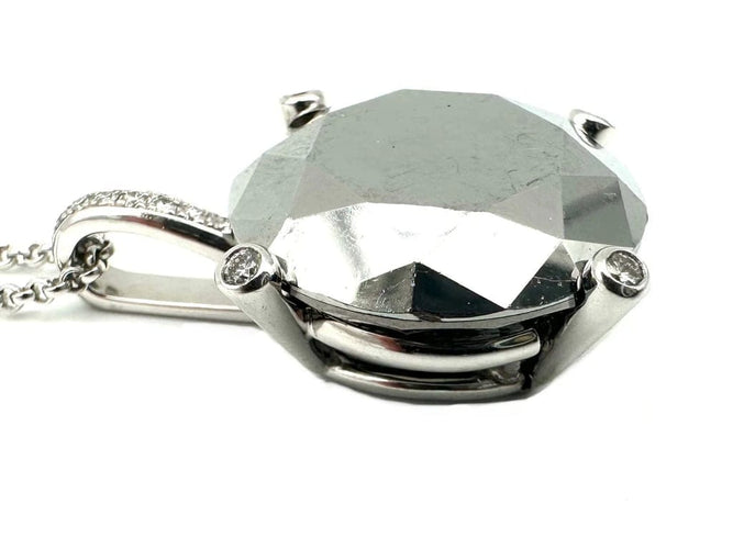 Collier Chopard Joaillerie - Collier en or blanc 18K avec diamants et chrome 58 Facettes