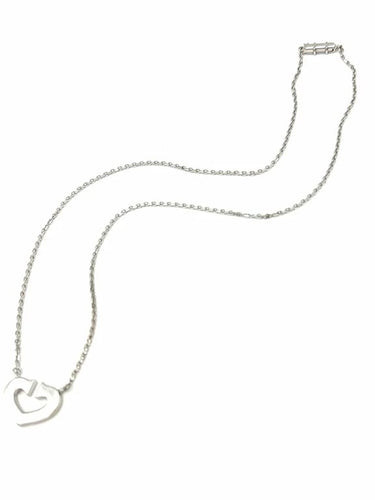 Collier Cartier Cœur et symbole - Collier en or blanc 18K 58 Facettes