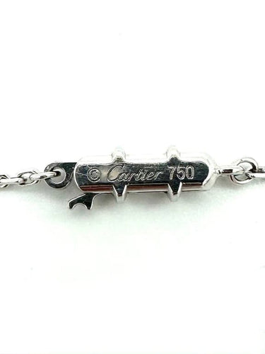 Collier Cartier Cœur et symbole - Collier en or blanc 18K 58 Facettes