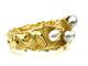 Bracelet Gilbert Albert - Bracelet rigide en or jaune 18K et perles 58 Facettes