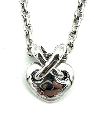 Collier Chaumet Liens - Collier petit modèle en or blanc 18K et diamants 58 Facettes