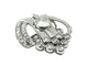 Pendentif Art déco - Pendentif écusson en platine et diamants 58 Facettes