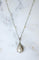 Collier Collier Art déco pendentif goutte en platine, or jaune 18k, perle mabé et diamants 58 Facettes