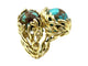 Bague 53 Gilbert Albert Multi-billes - Bague toi et moi en or jaune 18K 58 Facettes