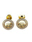 Boucles d'oreilles CHOPARD - Boucles d'oreilles Happy Diamonds Icons en or jaune et diamants 58 Facettes