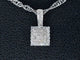 Pendentif Pendentif en or blanc 14 carats avec diamants 58 Facettes 2024