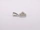 Pendentif Pendentif en or blanc 14 carats avec diamants 58 Facettes 2024