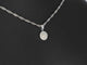 Pendentif Pendentif en or blanc 14 carats avec diamant naturel 58 Facettes 2026