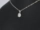 Pendentif Pendentif en or blanc 14 carats avec diamants 58 Facettes 2074