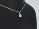 Pendentif Pendentif en or blanc 14 carats avec diamants 58 Facettes 2074