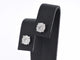 Boucles d'oreilles Boucles d'oreilles en or blanc 14 carats avec diamants taille brillant 58 Facettes 2075