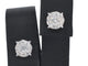 Boucles d'oreilles Boucles d'oreilles en or blanc 14 carats avec diamants taille brillant 58 Facettes 2075