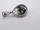 Pendentif Pendentif goutte en or blanc 14 carats avec diamant 58 Facettes 2077
