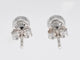 Boucles d'oreilles Boucles d’oreilles en or blanc 14 carats avec diamant taille brillant 58 Facettes 2090