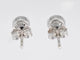 Boucles d'oreilles Boucles d’oreilles en or blanc 14 carats avec diamant taille brillant 58 Facettes 2090