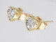 Boucles d'oreilles Boucles d'oreilles en or 14 carats avec diamant taille brillant cœur 58 Facettes 2099