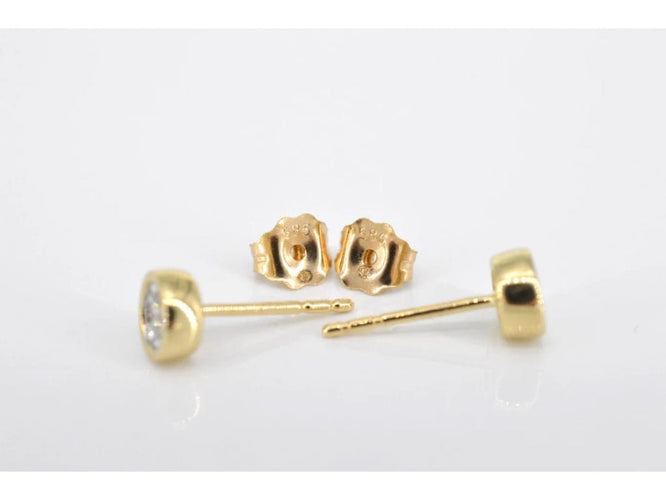 Boucles d'oreilles Boucles d’oreilles - Diamant taille brillant en or 14 carats 58 Facettes 2093