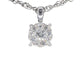 Pendentif Pendentif en or blanc 14 carats avec diamant 58 Facettes 2156