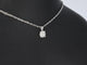 Pendentif Pendentif en or blanc 14 carats avec diamant 58 Facettes 2156