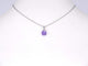 Pendentif Pendentif en or blanc 14 carats avec améthyste 58 Facettes 2193